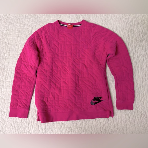 Nike Kids Quilted Sweatshirt “L” Top - Picture 5 of 6